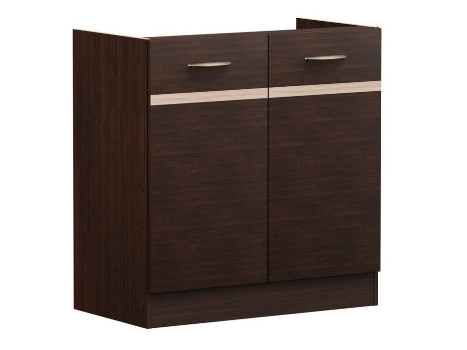 Mueble lavabo modular con puertas Eli Dark 107