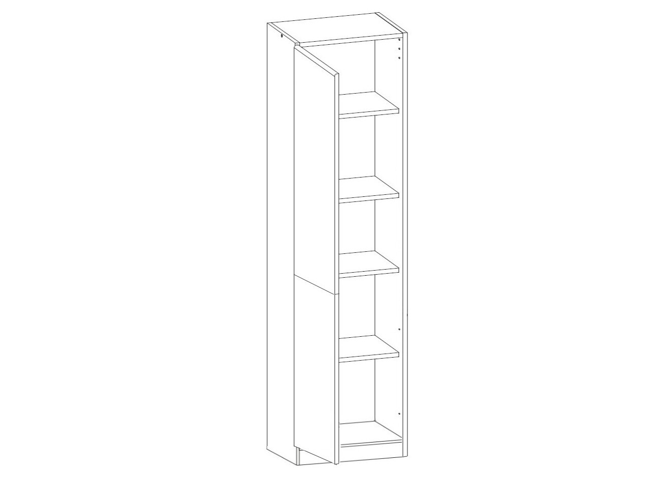 Armario modular con puertas. Eli Light 109