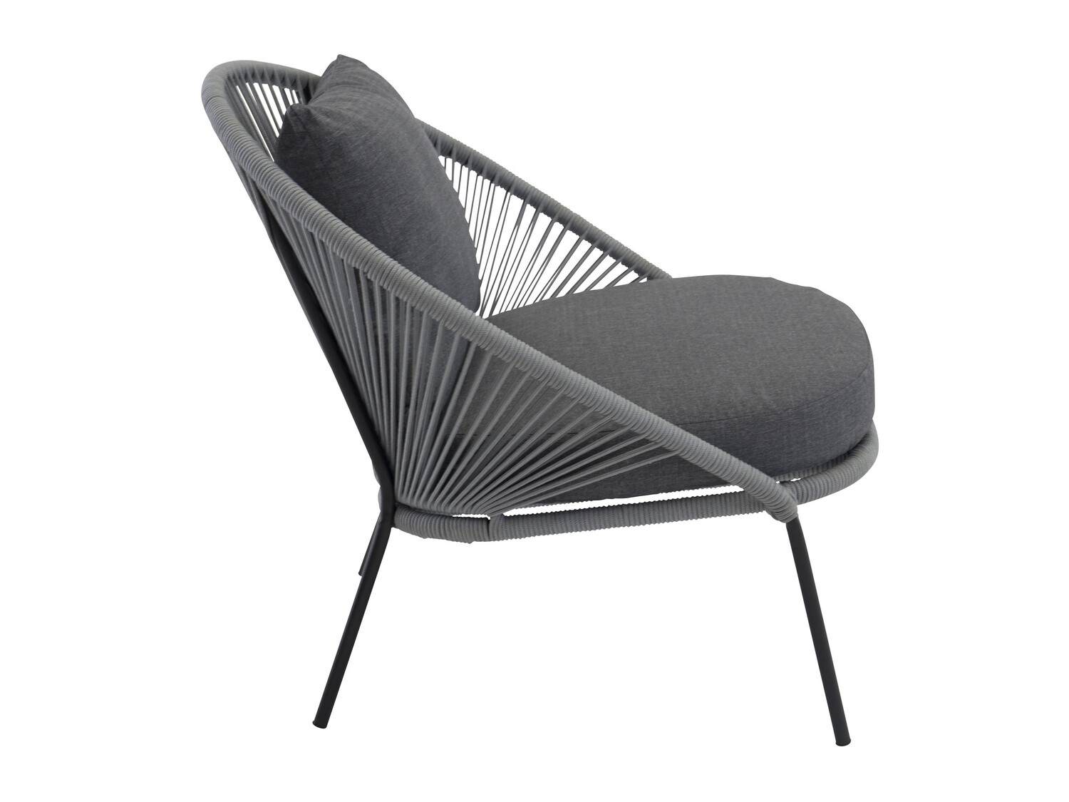Sillón plara exterior Dallas 1079 (Gris)
