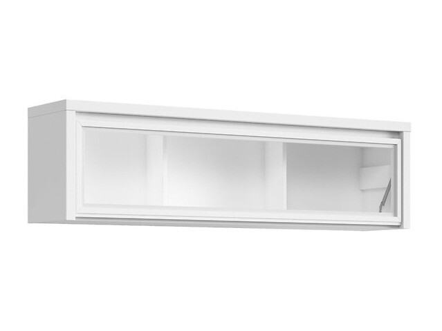 Estantería de pared Nolroma 136 (Blanco + Mate blanco)