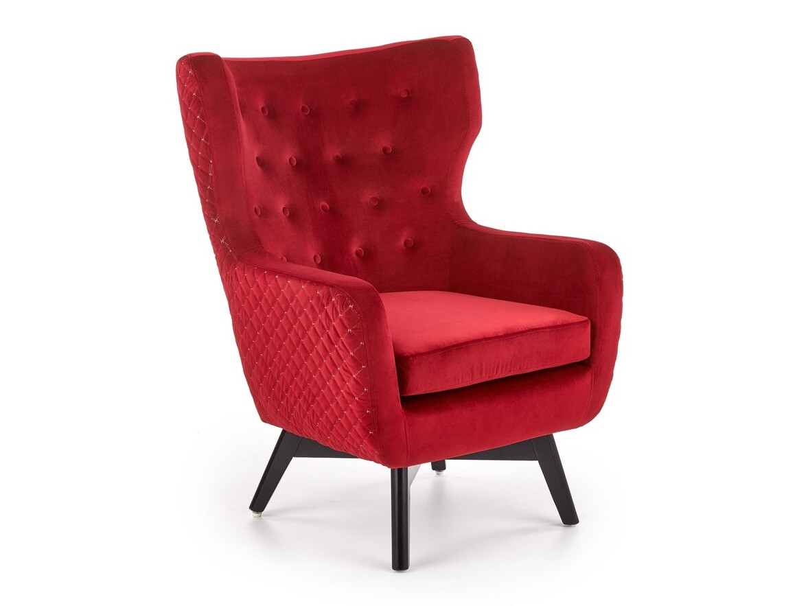 Sillón Houston 836 (Rojo + Negro)