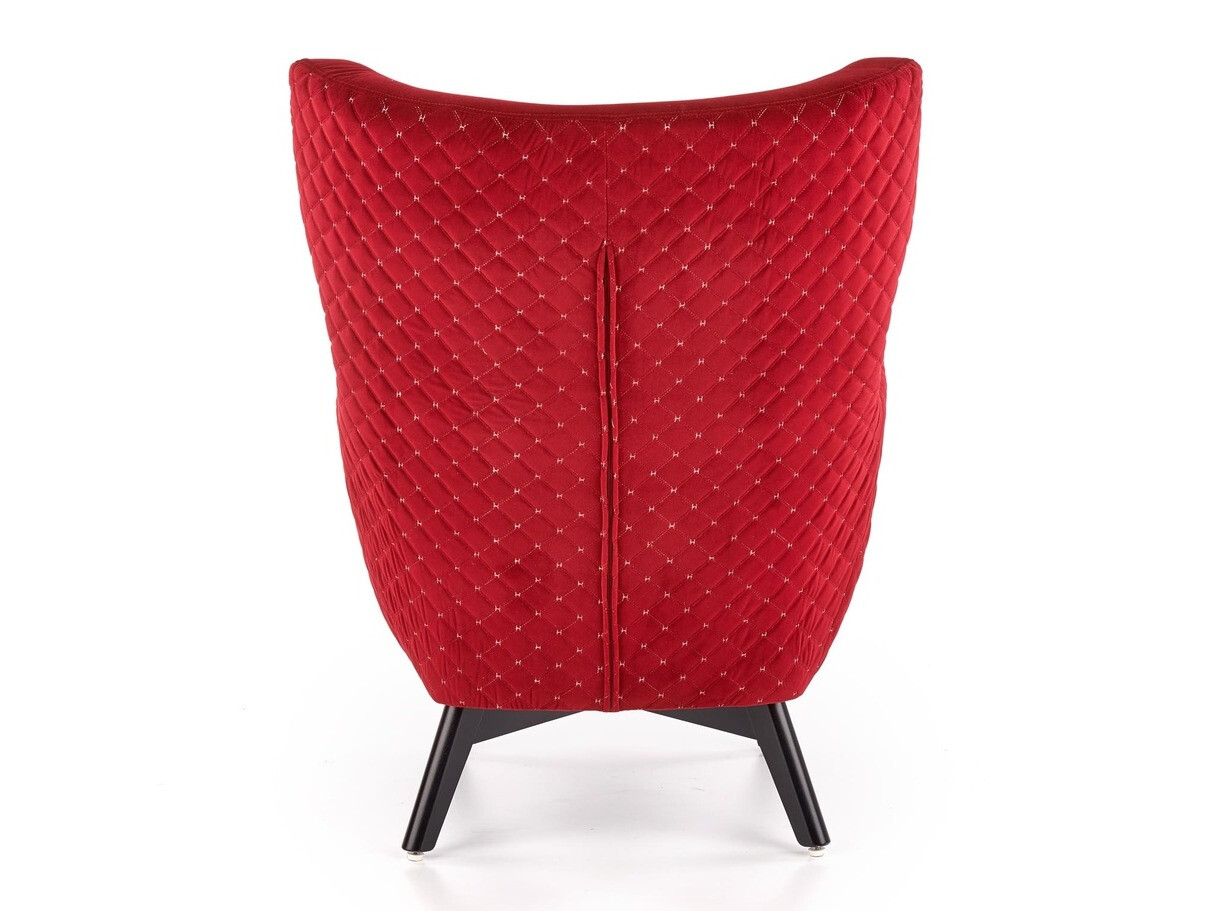 Sillón Houston 836 (Rojo + Negro)