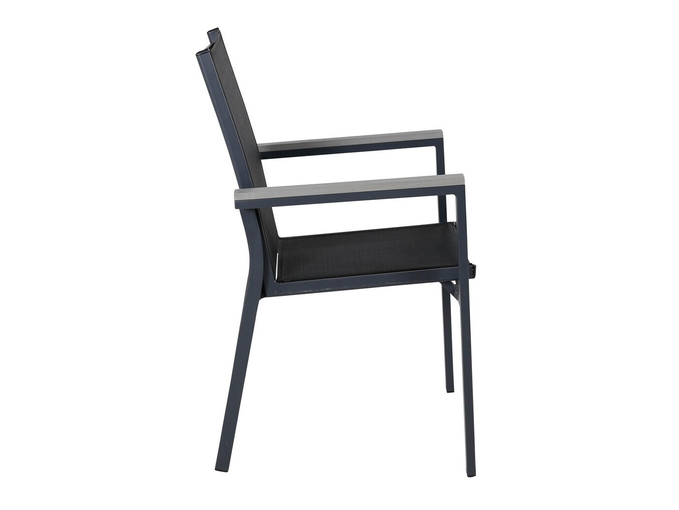 Silla para exterior Dallas 2775 (Negro + Gris)
