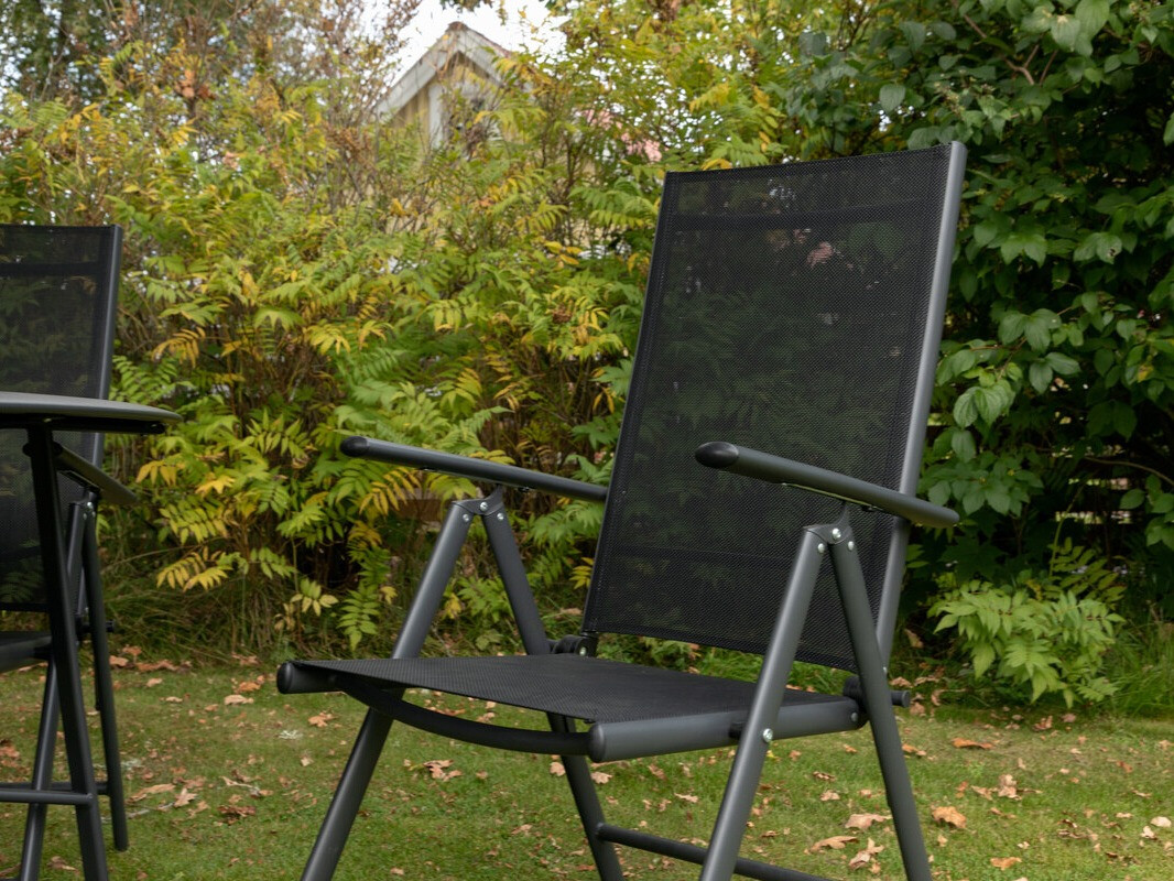 Conjunto de mesa y sillas Dallas 3079 (Negro) 2051-408