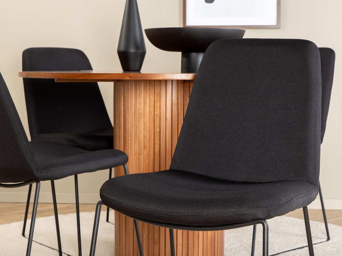 Conjunto de mesas y sillas para comedor Dallas 3087