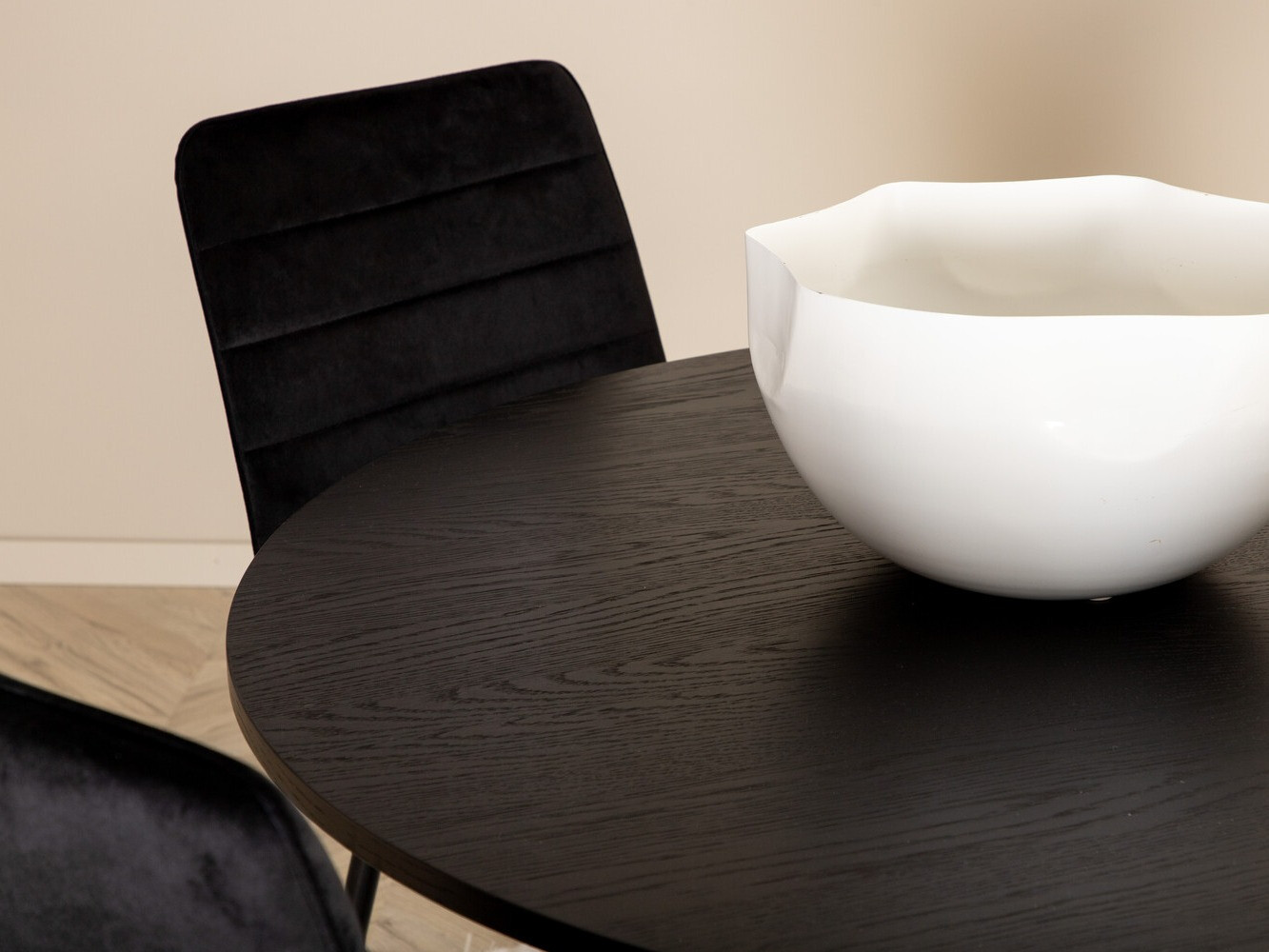 Conjunto de mesas y sillas para comedor Dallas 3090 (Negro)