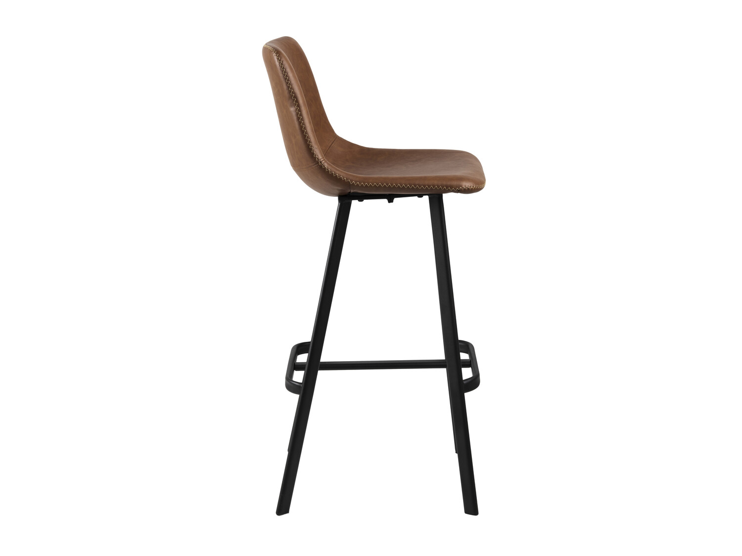 Silla de barra Norsica 444 (Negro + Marrón)