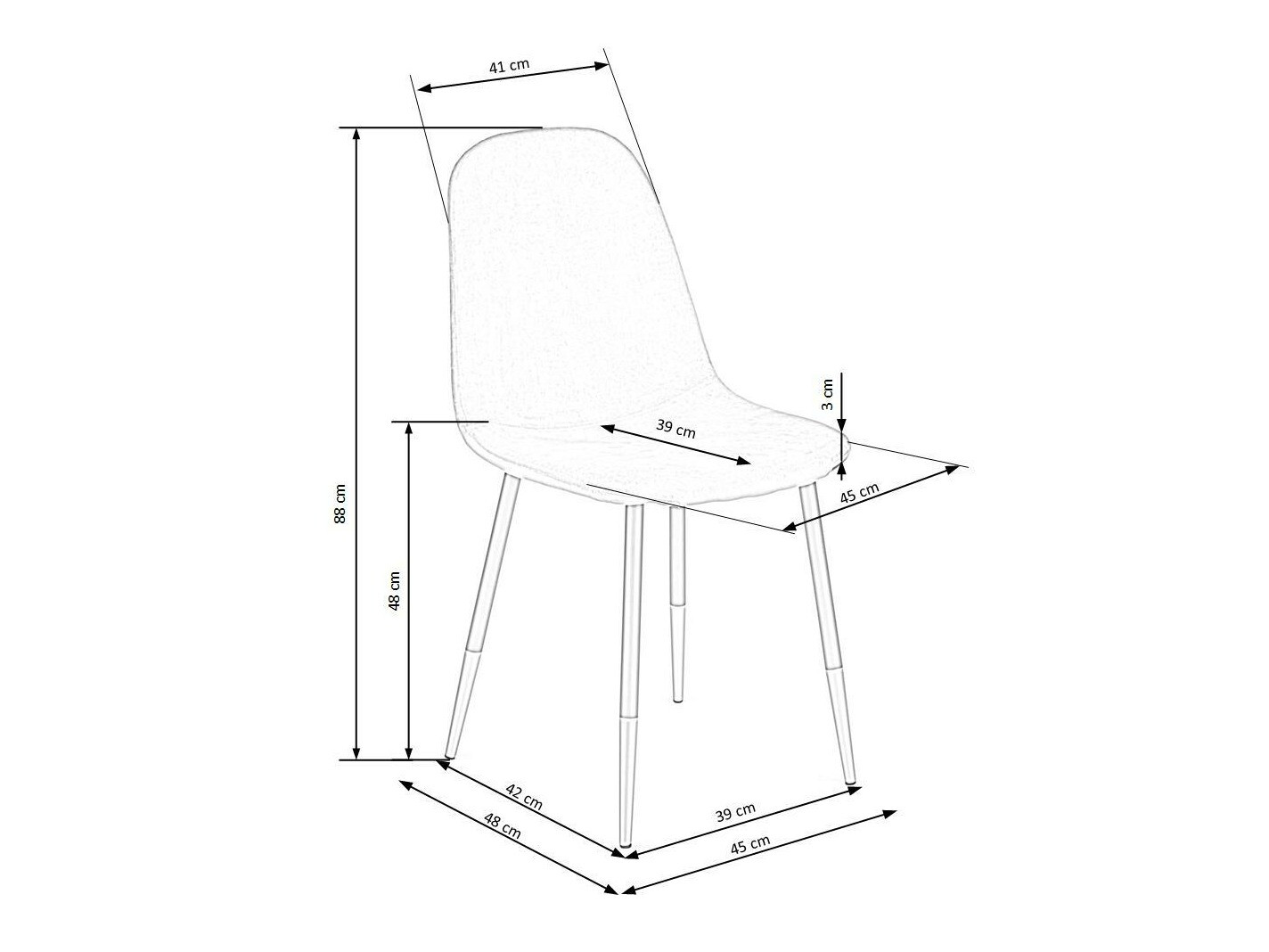 Silla Houston 743 (Verde oscuro)
