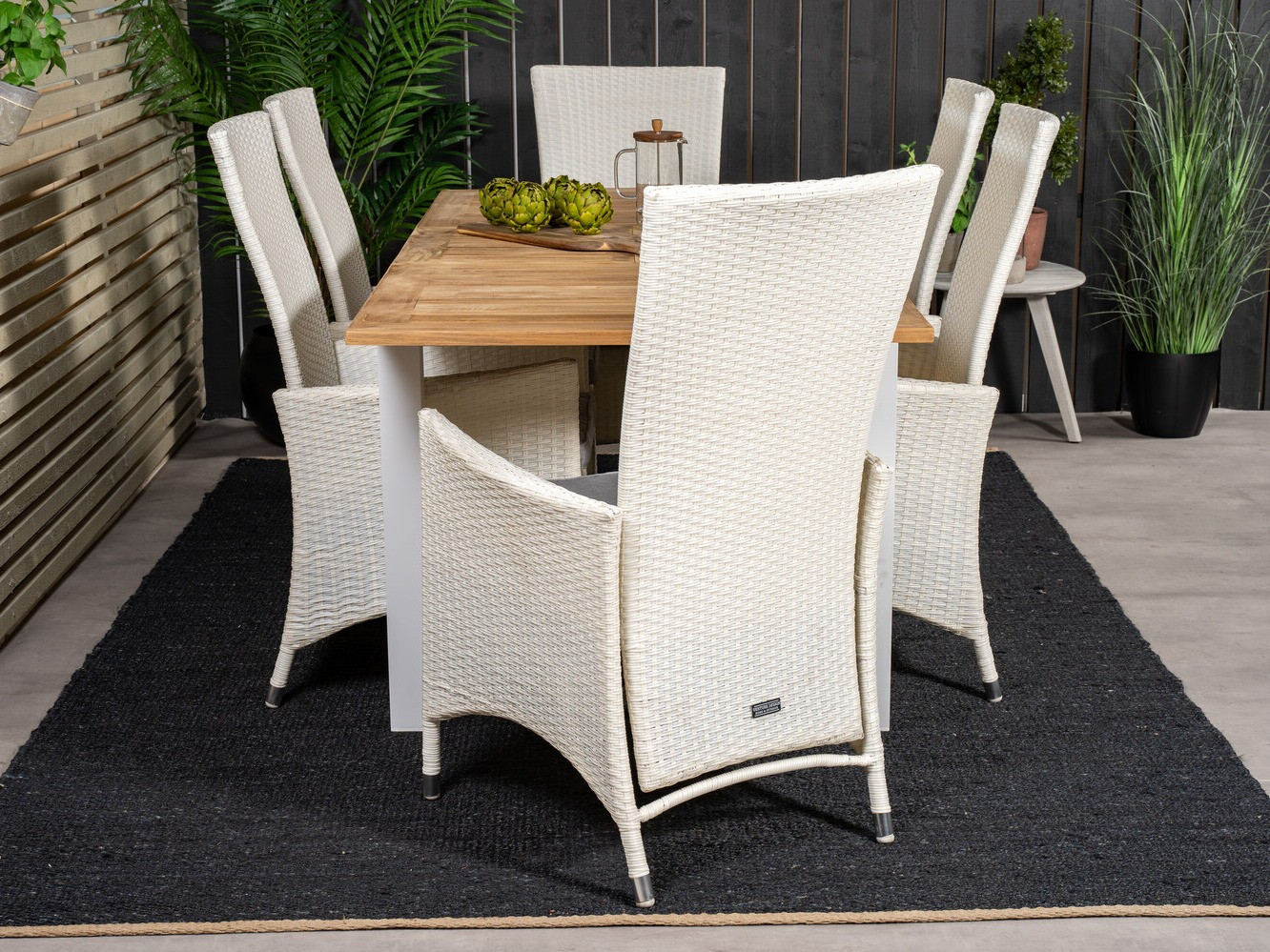 Conjunto de mesa y sillas Dallas 2372