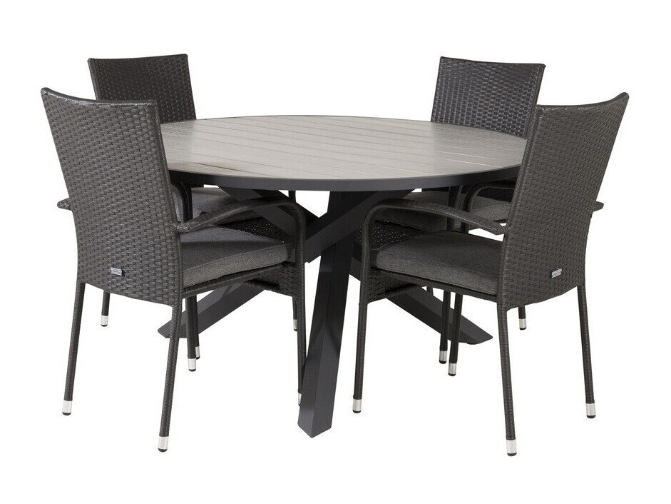 Conjunto de mesa y sillas Dallas 2424