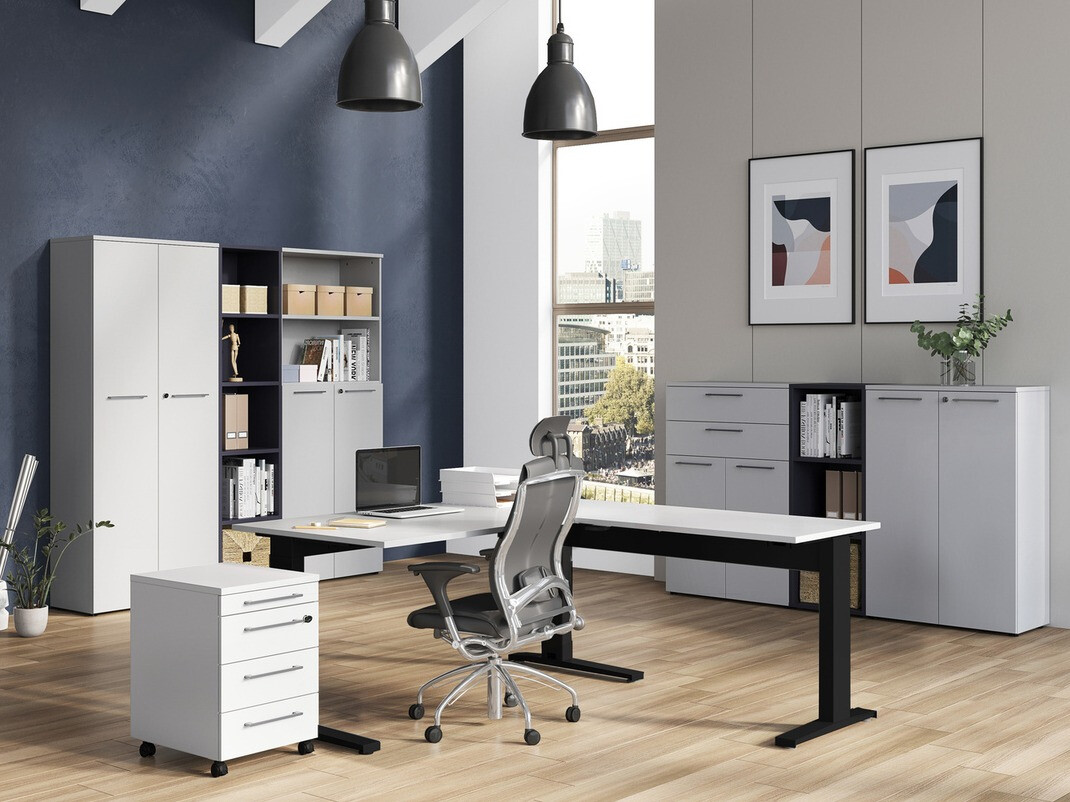 Cómoda Eliromo 103 (Gris claro)