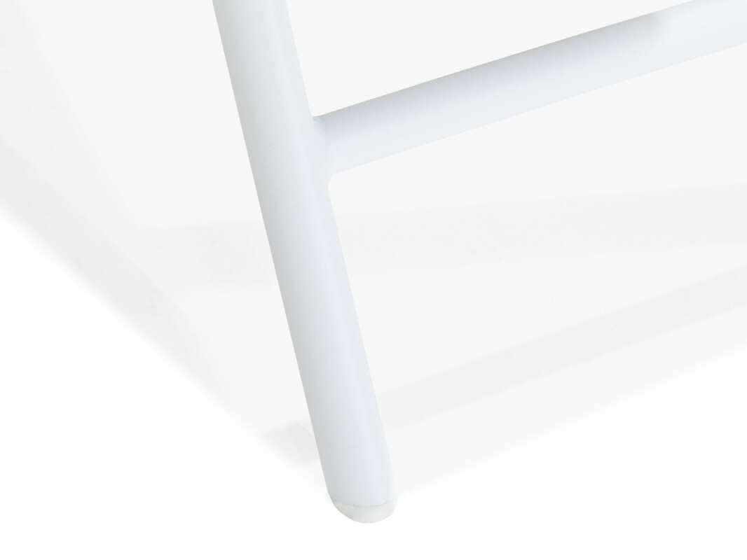 Silla de exterior Cortland 156 (Blanco + Gris)