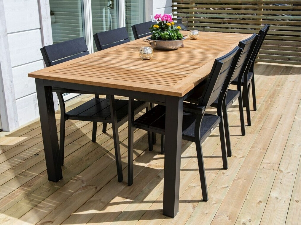 Silla para exterior Dallas 717 (Negro)