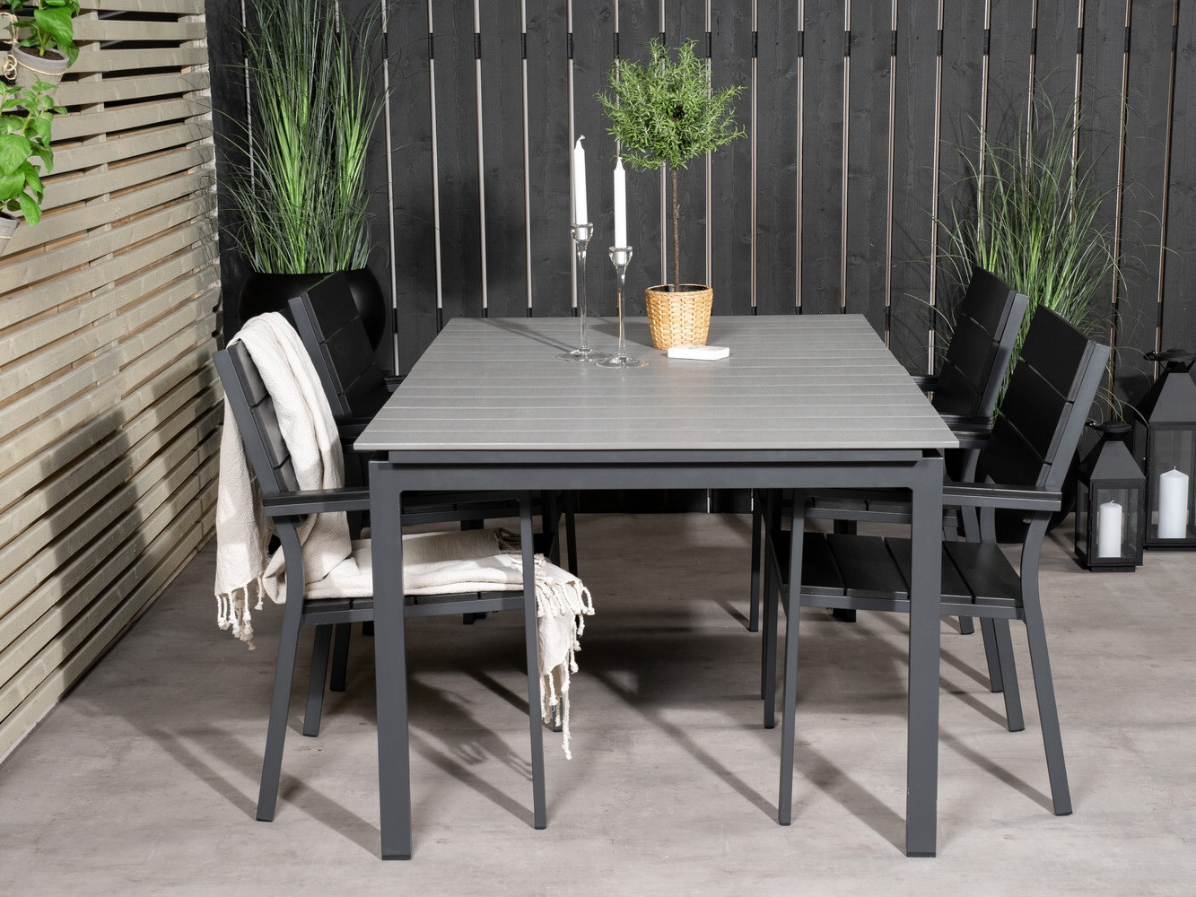 Conjunto de mesa y sillas Dallas 3024