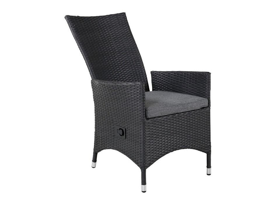 Sillón plara exterior Dallas 735 (Negro + Gris)