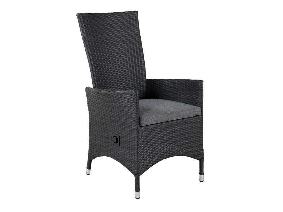 Sillón plara exterior Dallas 735 (Negro + Gris)