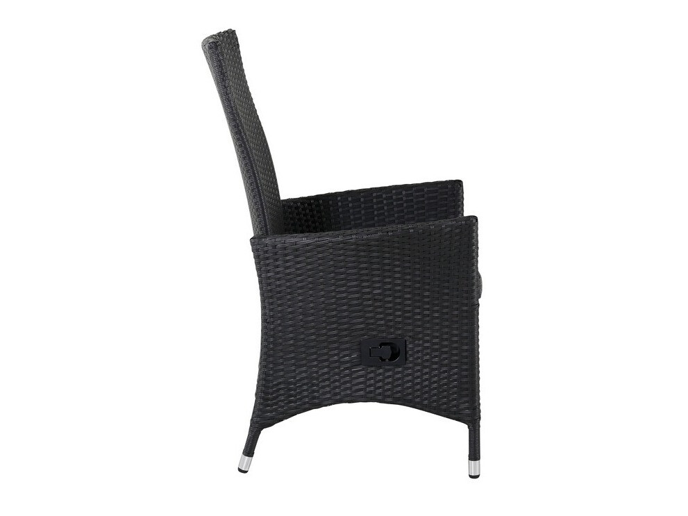 Sillón plara exterior Dallas 735 (Negro + Gris)
