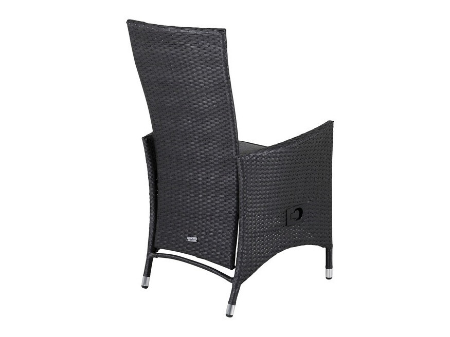 Sillón plara exterior Dallas 735 (Negro + Gris)