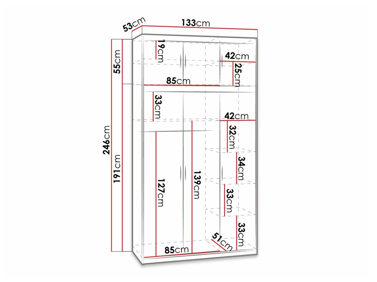 Armario Novduni 105 (Blanco)