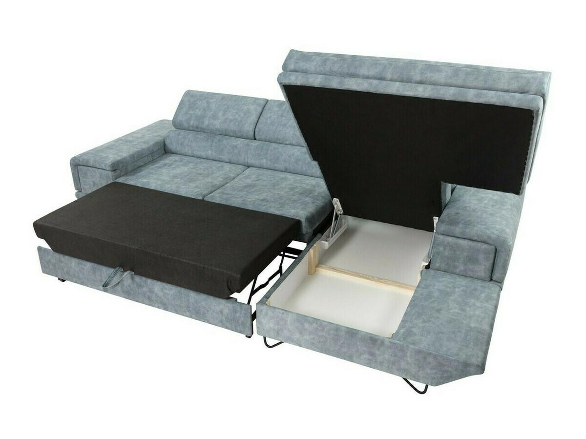 Sofá rinconero Comfivo 263 (Uttario Velvet 2955 + Uttario Velvet 2956)