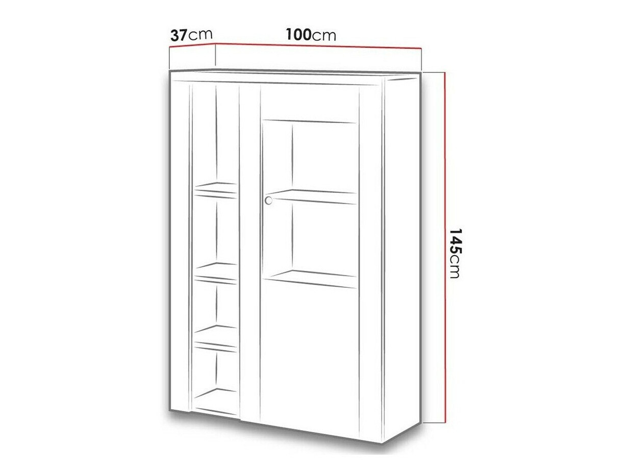 Estantería Salelbo 104 (Riviera roble)