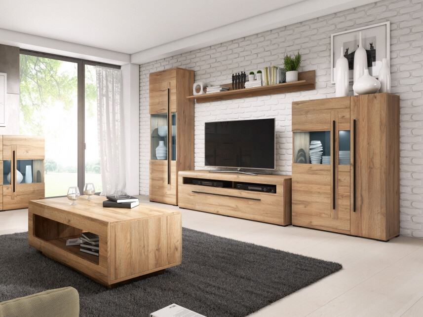 Estantería Ophsalu 110 (Roble nieto)