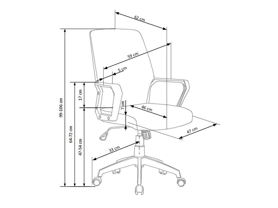 Silla de oficina Houston 1092