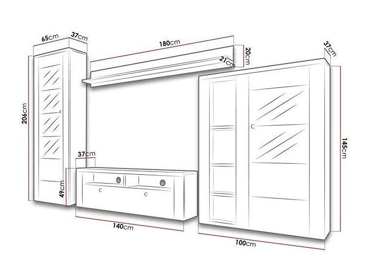Conjunto de salón Salelbo 118