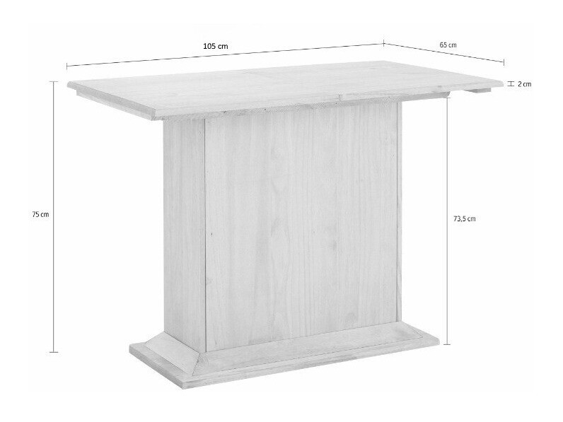 Banco esquinero Cirfeli 104 (Pino)