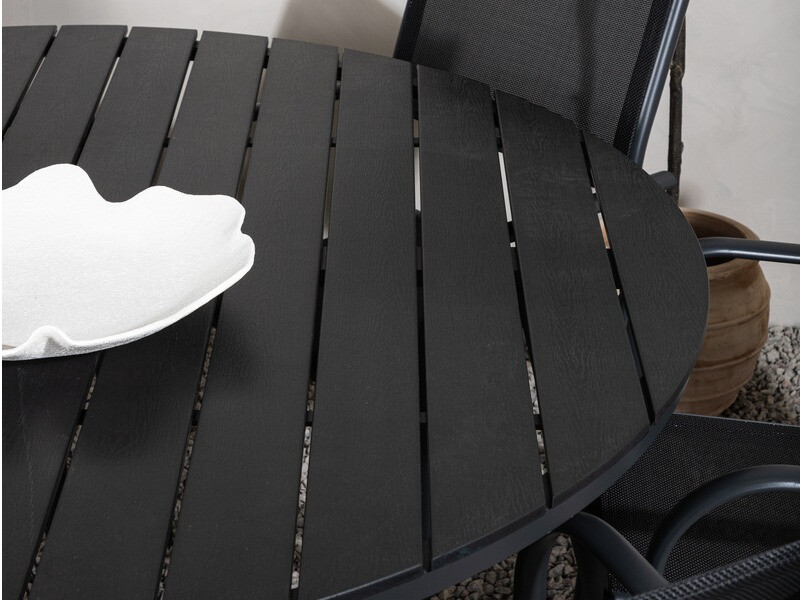 Mesa para exterior Dallas 2832 (Negro)