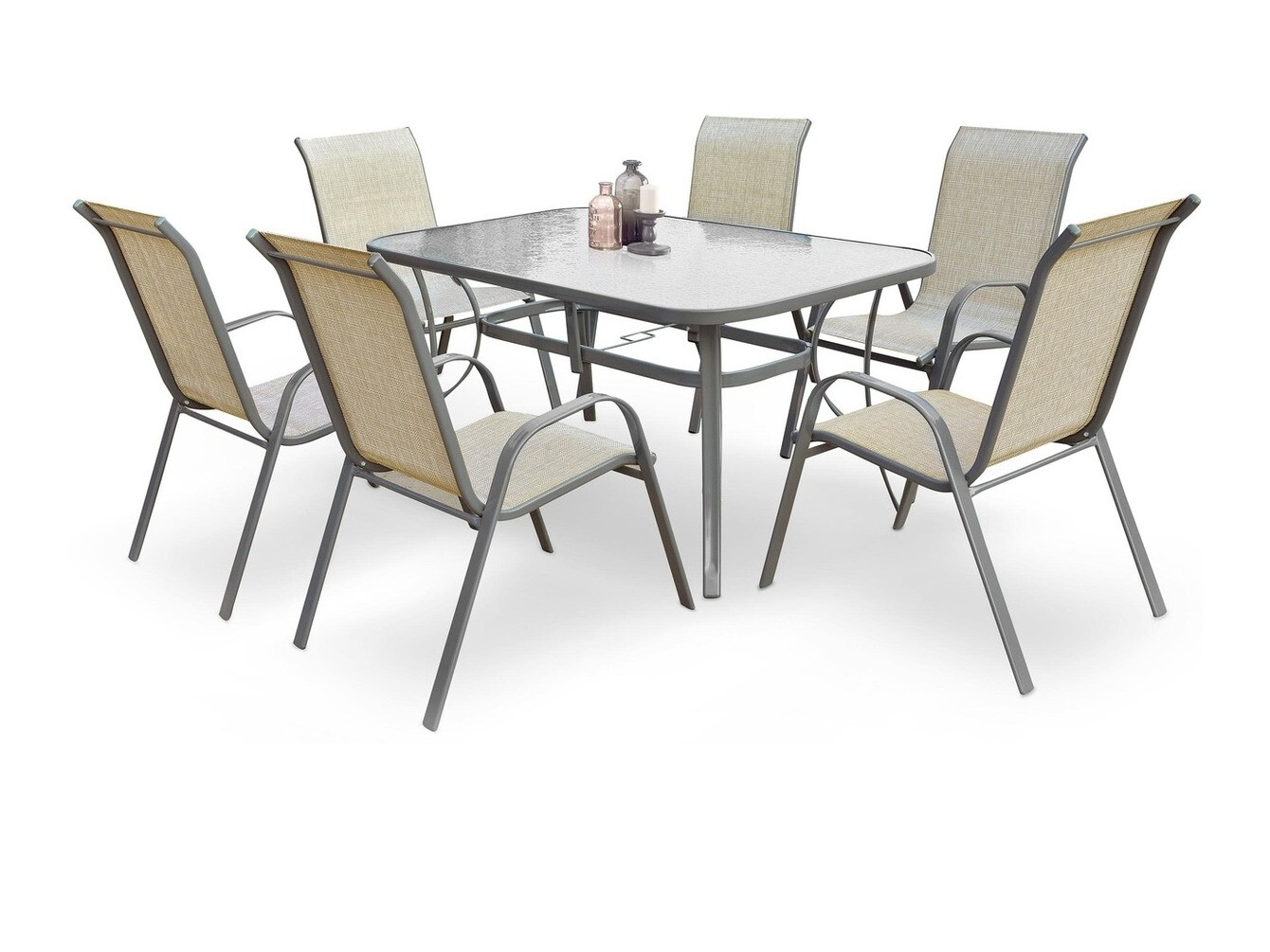 Conjunto de mesa y sillas Houston 1071