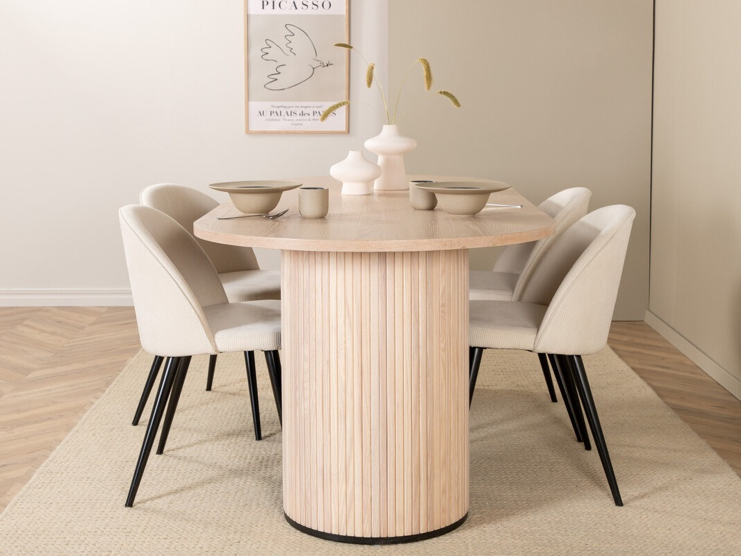 Conjunto de mesas y sillas para comedor Dallas 2743