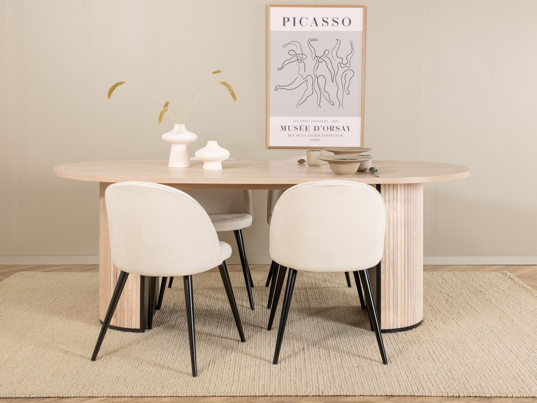 Conjunto de mesas y sillas para comedor Dallas 2743