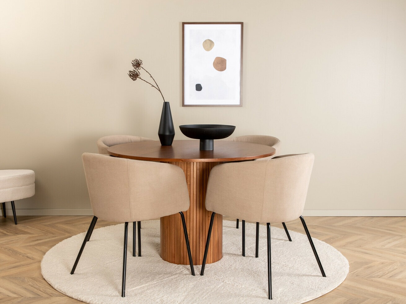 Conjunto de mesas y sillas para comedor Dallas 3050