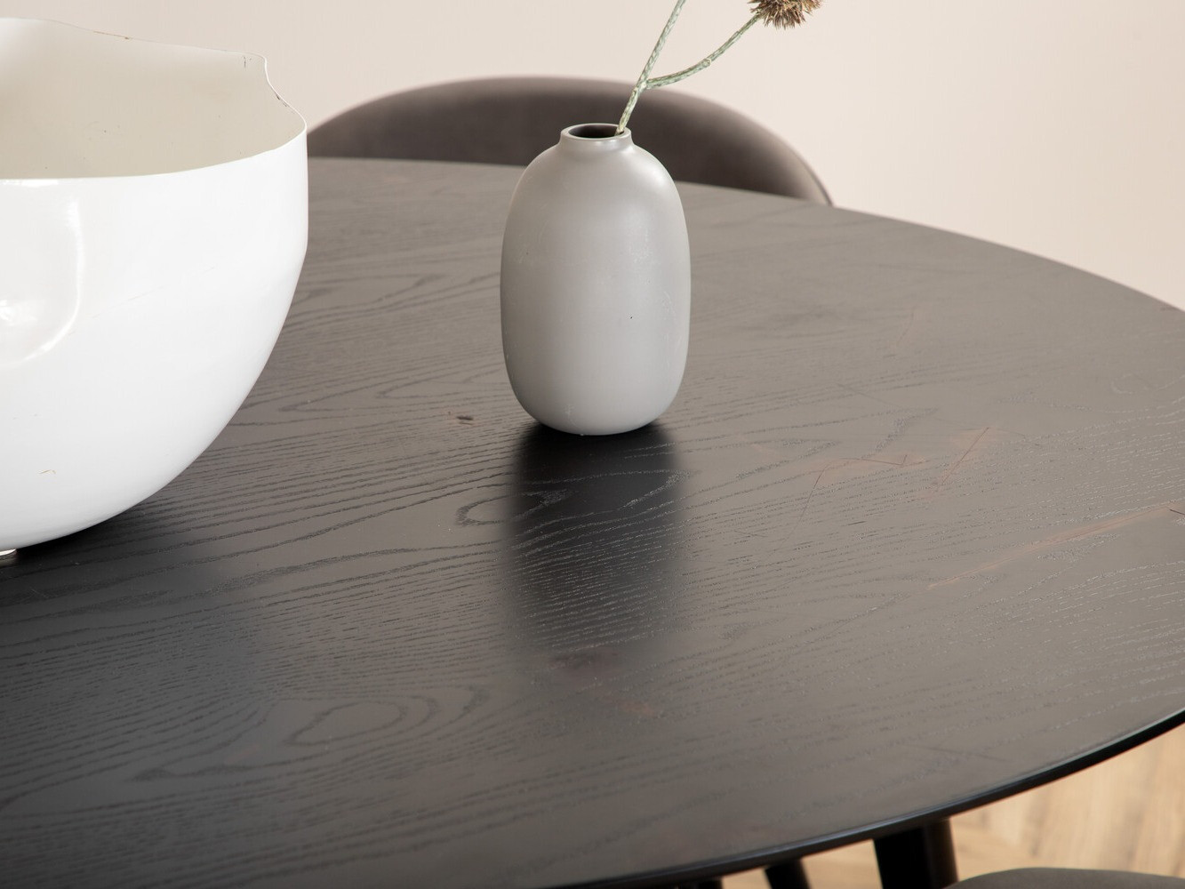 Conjunto de mesas y sillas para comedor Dallas 2545 (Gris + Negro)