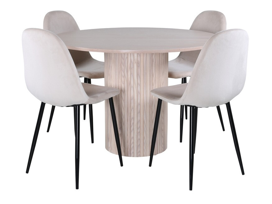 Conjunto de mesas y sillas para comedor Dallas 2560