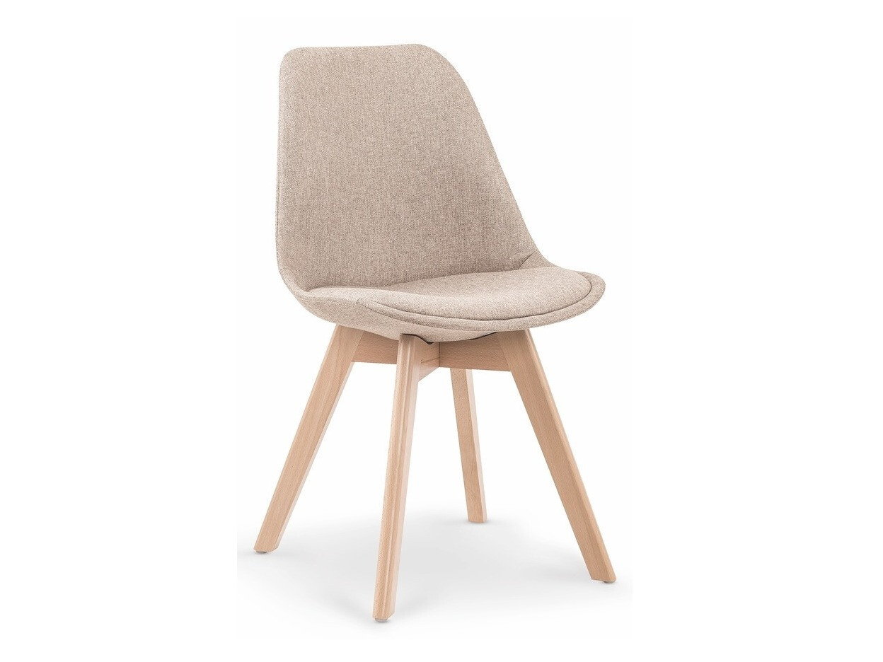 Silla Houston 412 (Crema + Luminoso madera)