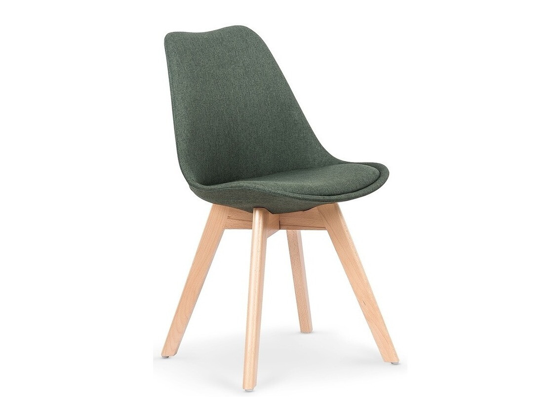 Silla Houston 412 (Verde oscuro + Luminoso madera)