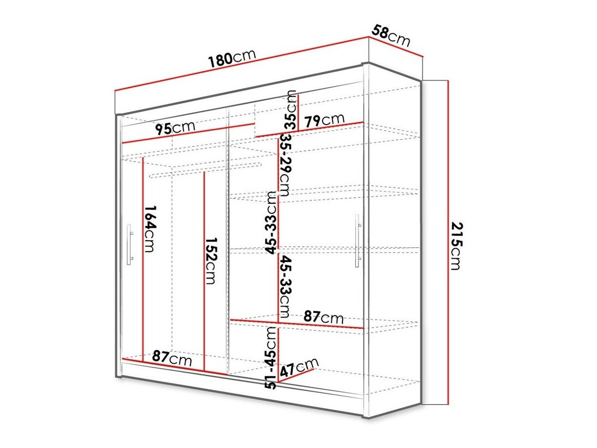 Armario Closico Pallor I (Negro)