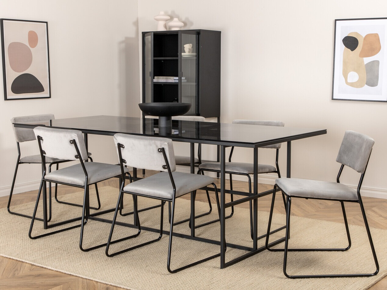 Conjunto de mesas y sillas para comedor Dallas 2637