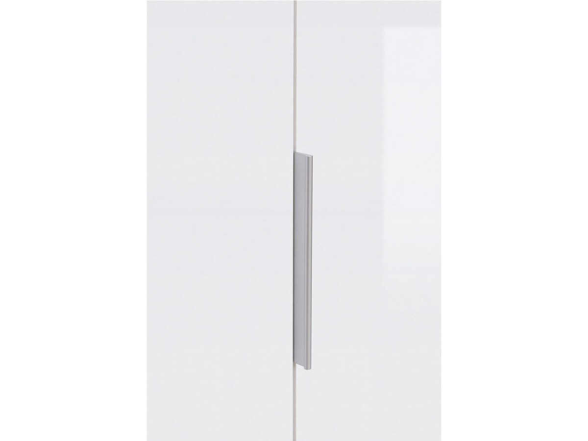 Armario Tivetra 111 (Roble wotan + Blanco brillante)