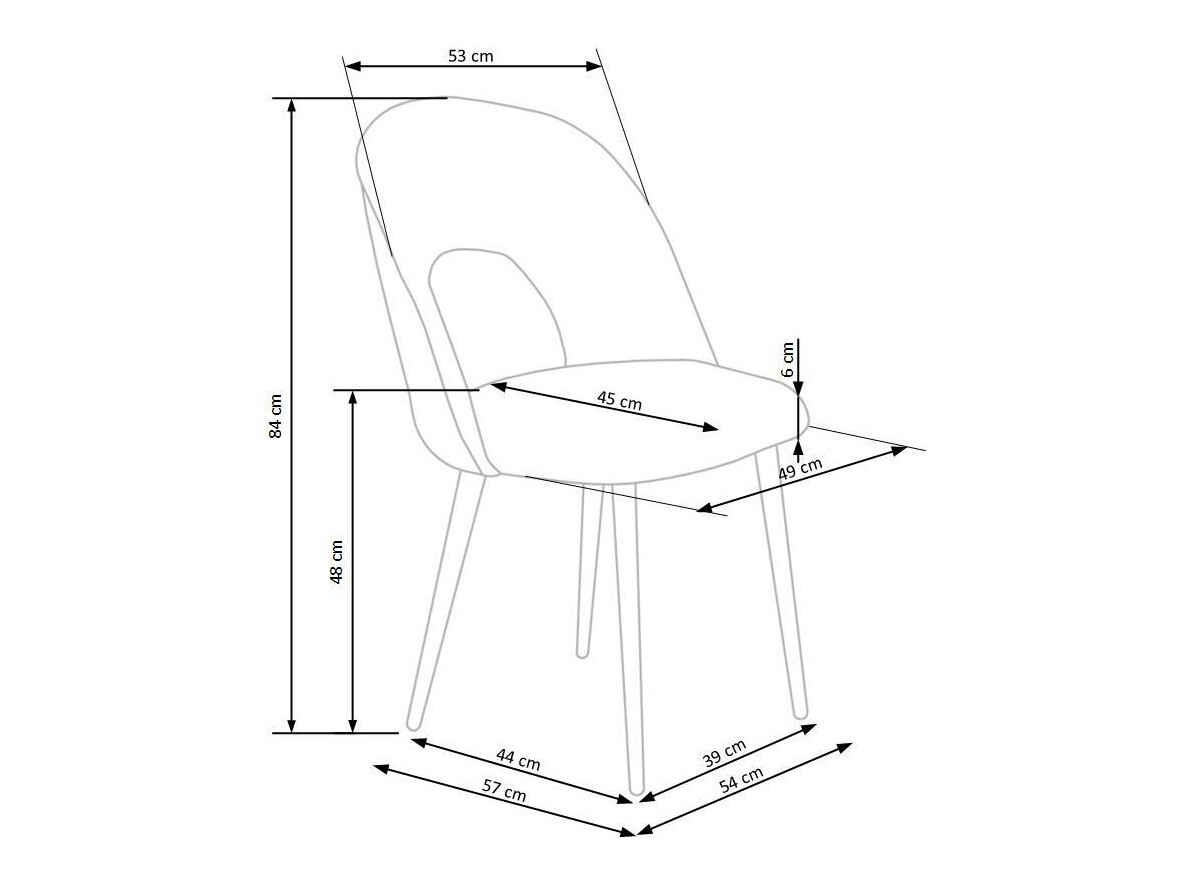 Silla Houston 960 (Gris + Negro)