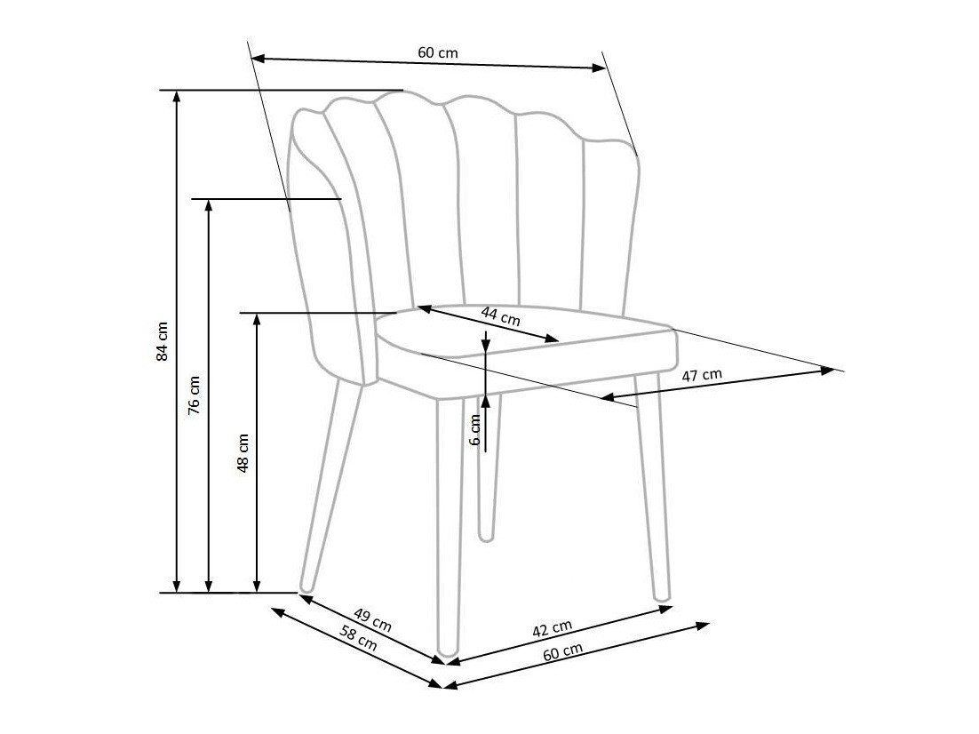 Silla Houston 975 (Gris + Negro)