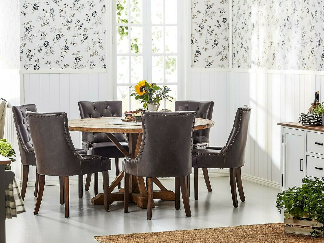 Conjunto de comedor Manor House 193 (Marrón oscuro)