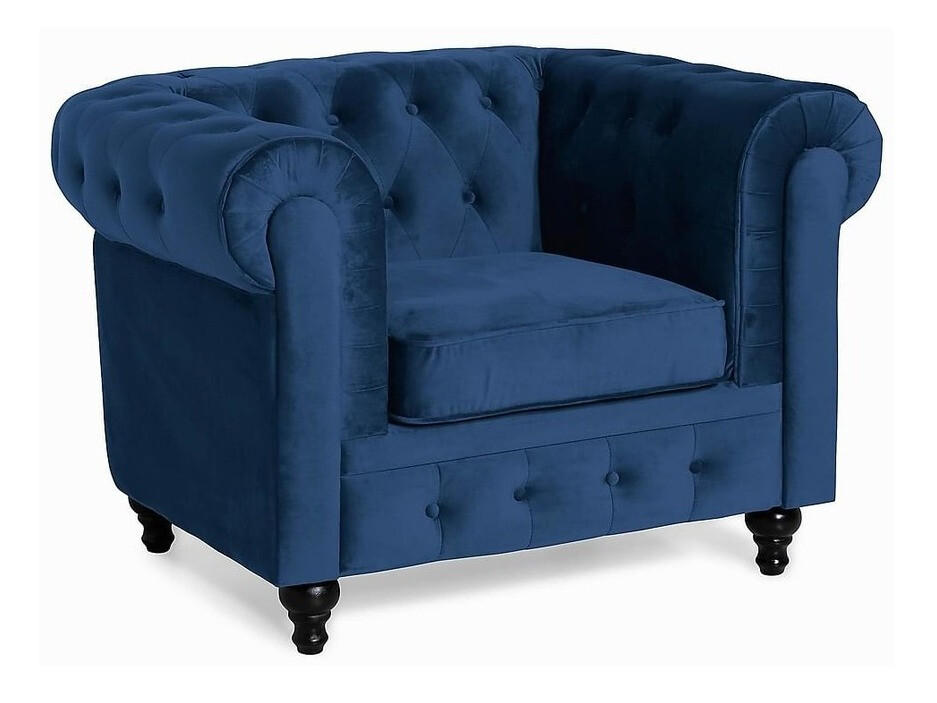 Chesterfield sillón Manor House Ophfenu 100 (Azul)