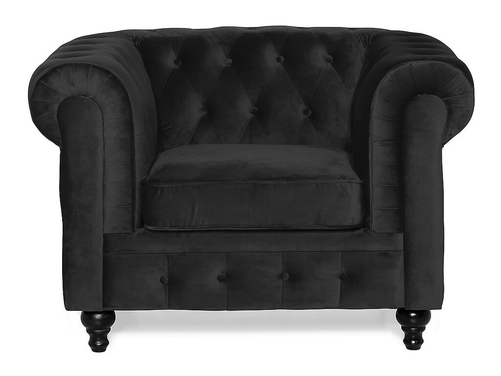 Chesterfield sillón Manor House Ophfenu 100 (Negro)
