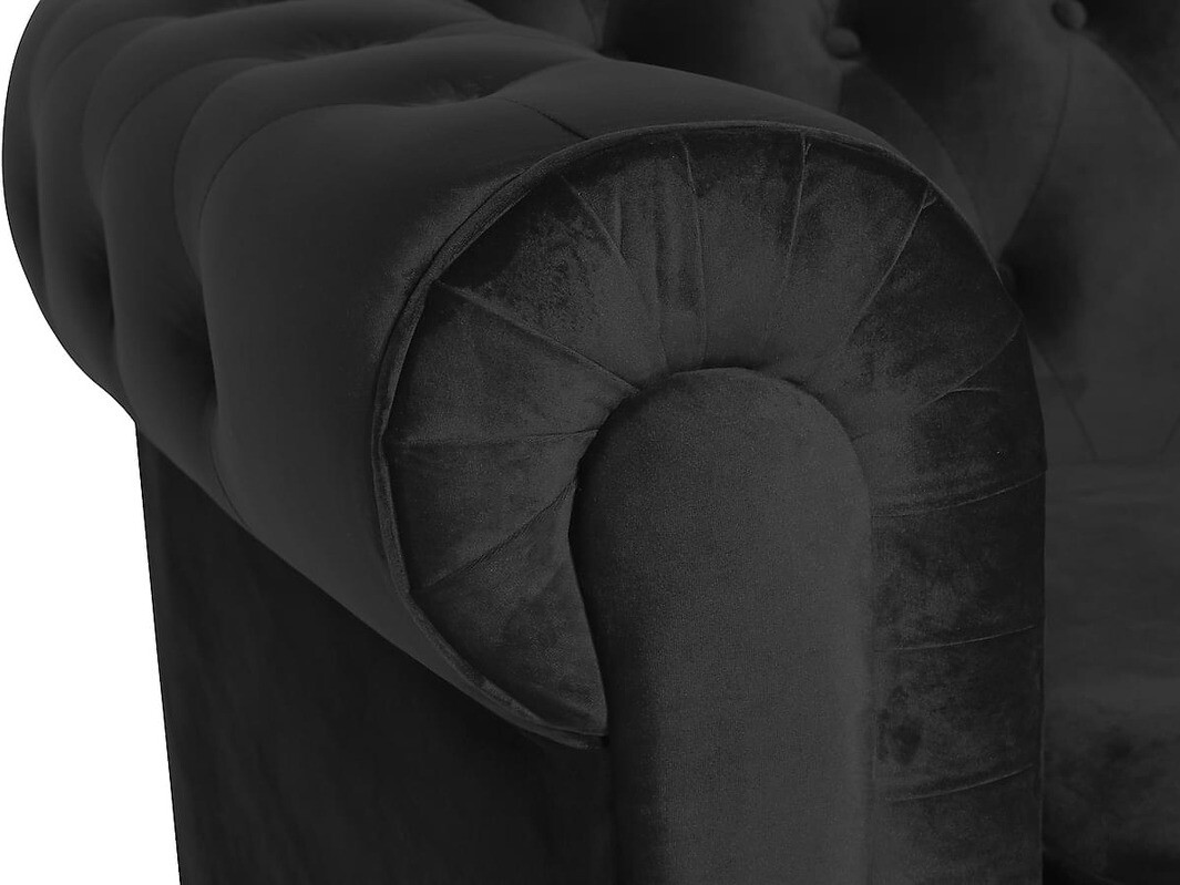 Chesterfield sillón Manor House Ophfenu 100 (Negro)