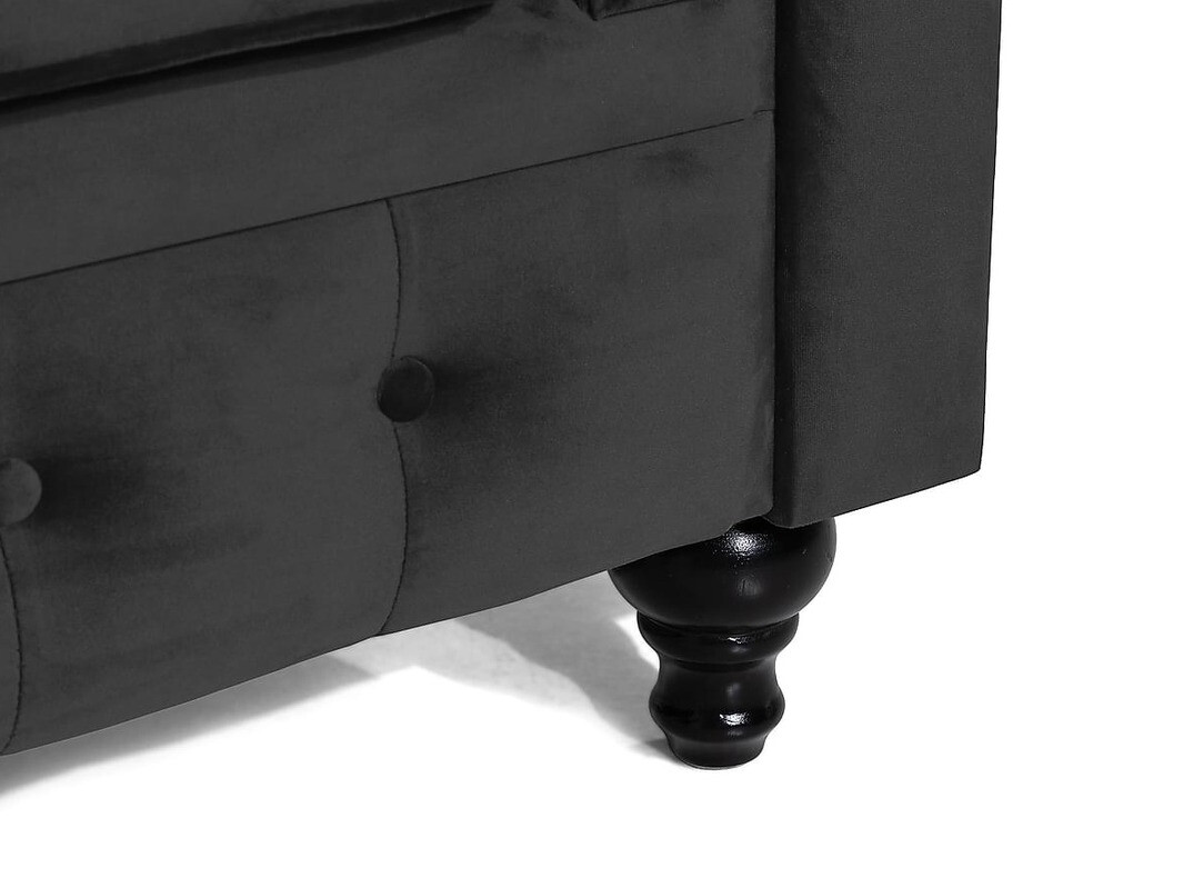 Chesterfield sillón Manor House Ophfenu 100 (Negro)