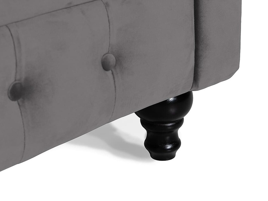 Sofá chesterfield Manor House Ophfenu 109 (Gris)