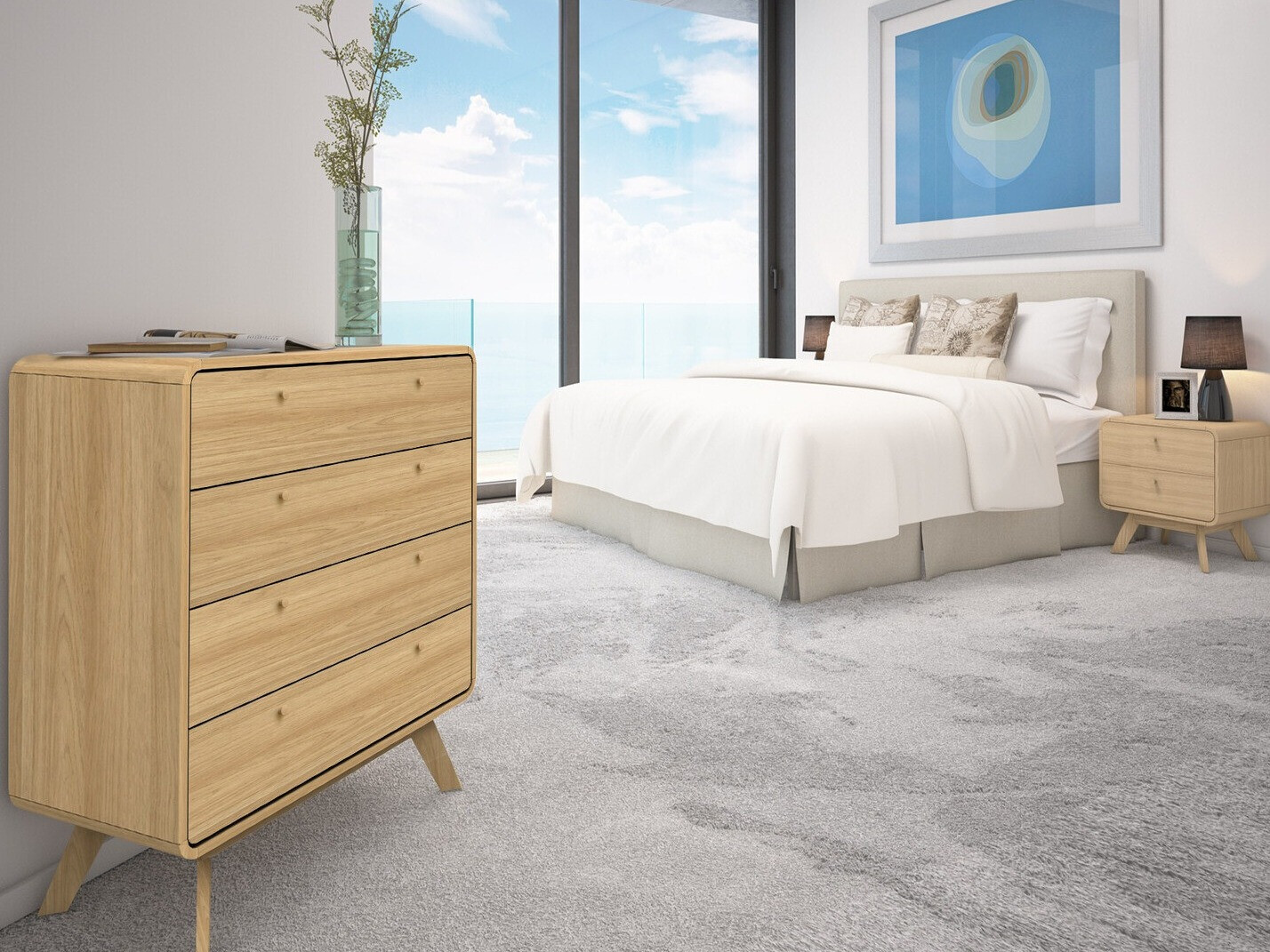 Cómoda Elbtena 112 (Roble)